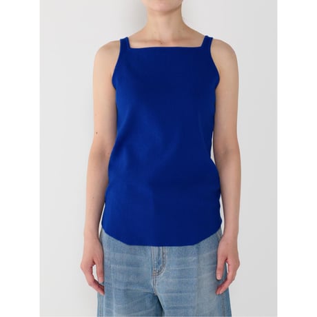 【YENN】SQUARE NECK TANKTOP