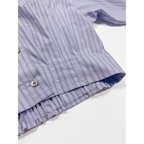 【YENN】STRIPE SHIRT JACKET