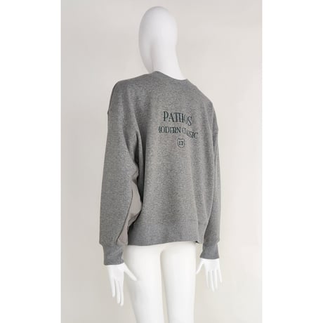 【Boutique Ordinary】2-Way Brushed-back Sweatshirt