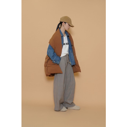 CYAN TOKYO】ストールライクダウンベスト | selectshop kusukusu