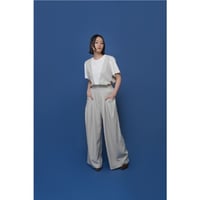 【CYAN tokyo】Wタックストレッチワイド