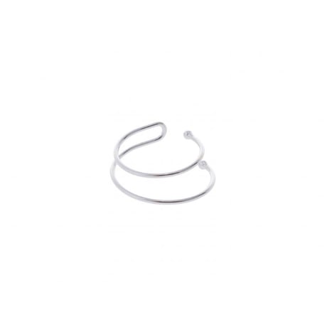 【Sea'ds Mara 】Thin 2way earcuff ring 【Small】