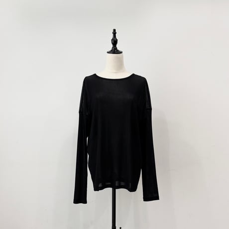 【siro de labonte】crewneck L/S Tshirt