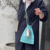 【blancle】S.LEATHER ZIP DRAWSTRING 【Msize】bc1172
