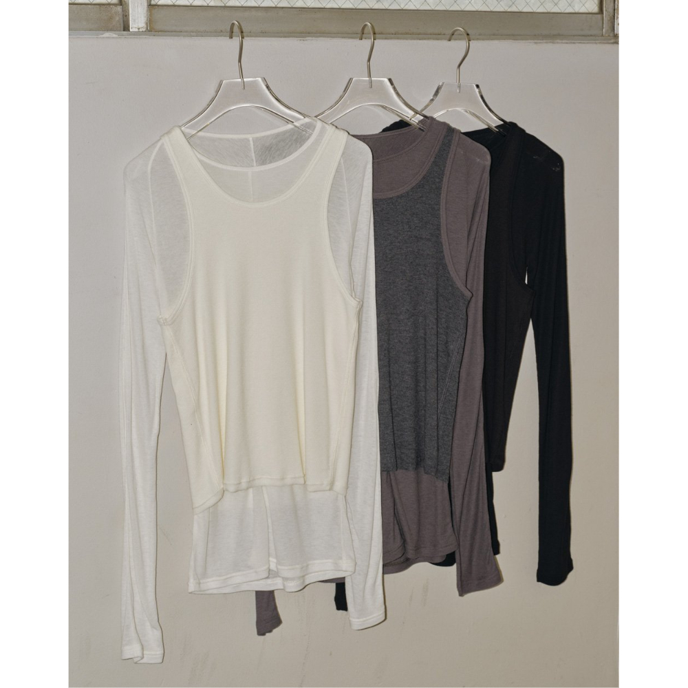 トップス TODAYFUL Layered Sheer Long T-shirts TODAYFUL SALE (トゥデイフル）Layered Sheer Long T-shirts
