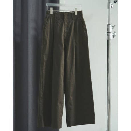 【anuke】Wide Chino Pants※11月上～12月上