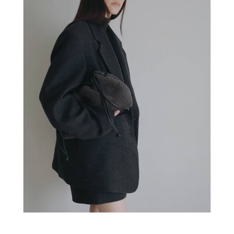 【anuke】Reversible Boa Bag　※納期9月中旬～10月中旬