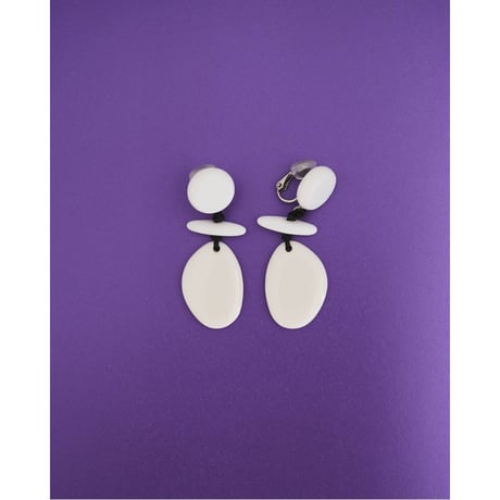 【anuke】Acrylic Stone Earring　※納期5月中旬～6月中旬