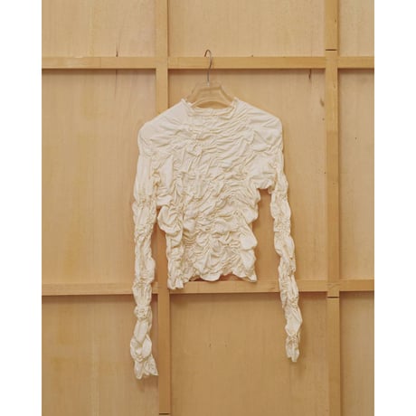【TODAYFUL】Shirring Long T-shirts　※納期10月上旬～11月上旬