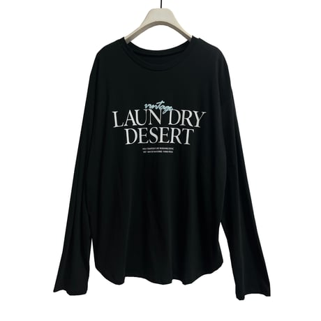 【CHIGNON】LAUNDRY発泡ﾛｺﾞTee　納期：11月中旬～12月中旬