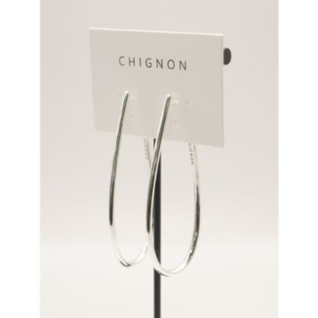 【CHIGNON】ﾄﾞﾛｯﾌﾟﾌｰﾌﾟﾜﾝﾀｯﾁﾋﾟｱｽ