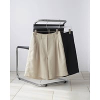 【anuke】Tuck Half Pants