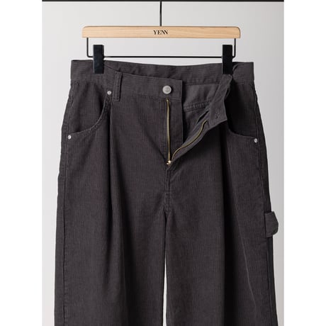 【YENN】WASHED CORDUROY PT　※納期：8月中旬〜9月中旬