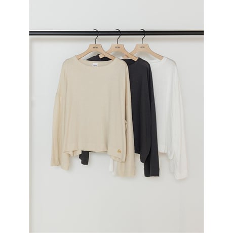 【YENN】WIDE SLEEVE LONG TEE