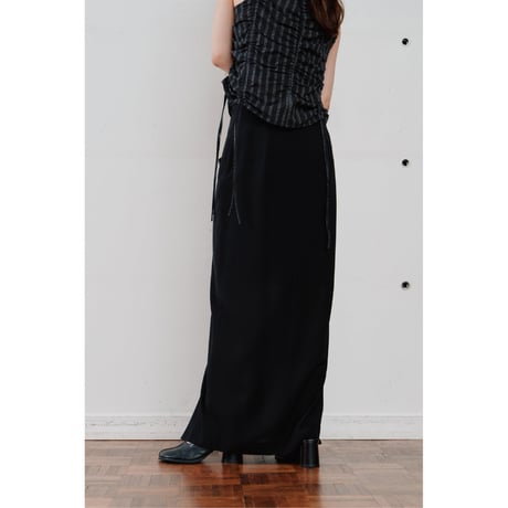 【Hella】sheer pencil skirt　※納期6月中旬〜7月中旬