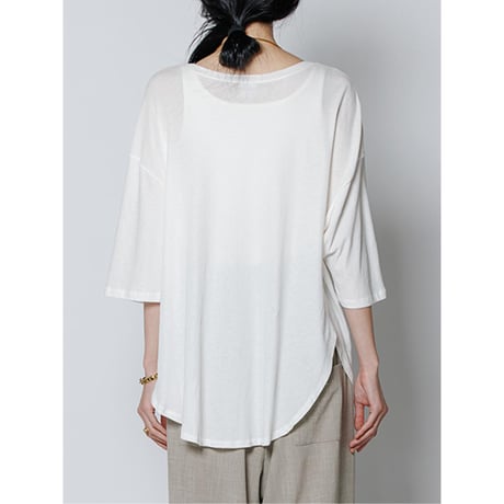 【YENN】TWIST HEM TEE