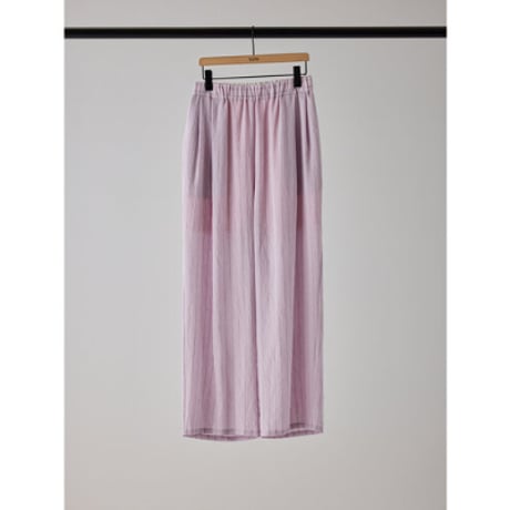 【YENN】SHEER STRIPE EASY PT
