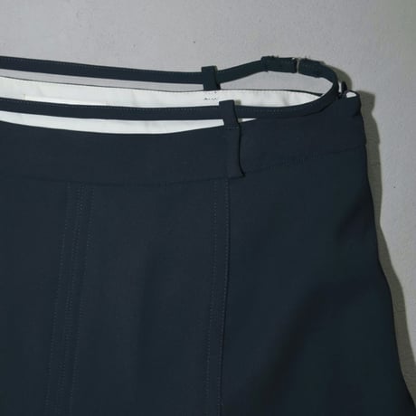 【anuke】Tuck Long Skirt　※納期1月下旬〜2月下旬