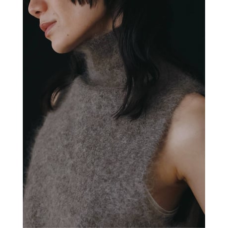 【anuke】Sleeveless Mohair Knit　※納期9月上旬～10月上旬
