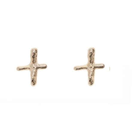 【Sea'ds Mara】Cross motif earring