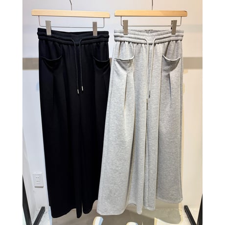 【kusukusu select】ボックスタック入りワイドパンツ