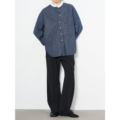 【YENN】SIDE SLIT SLACKS※納期9/上〜9/中