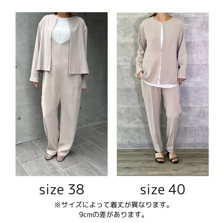 12/24まで再販【Anna Kerry】フレアージャケット【ショート&ロング】