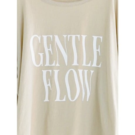 【CHIGNON】”FLOW”ｳｪｲﾌﾞﾛｺﾞTee