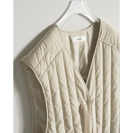 【anuke】Backopen Stripe Vest※10月中～11月中
