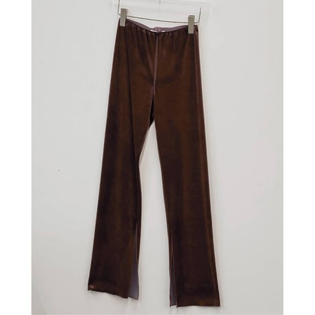 【TODAYFUL】Velour Slit Leggings　※納期8月下旬～9月下旬