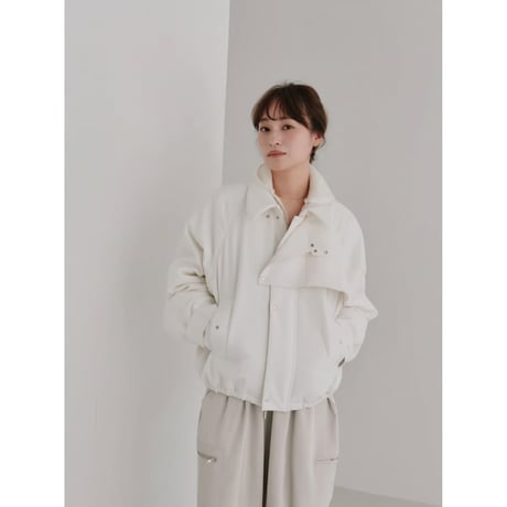 【Halla】gun flap blouson※納期9中～10中