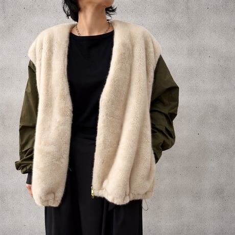 【siro de labonte】docking MA-1 Jacket