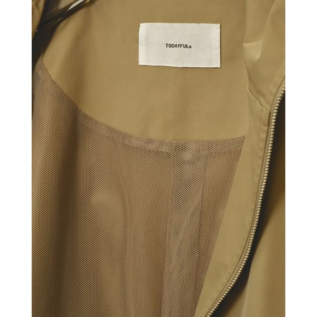 【TODAYFUL】Standcollar Zip Blouson  ※納期2/中～３/中