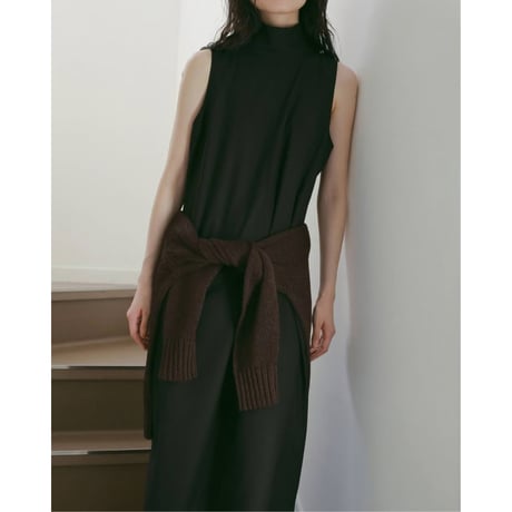 【anuke】Highneck Sleeveless Onepiece　※納期5月下旬～6月下旬