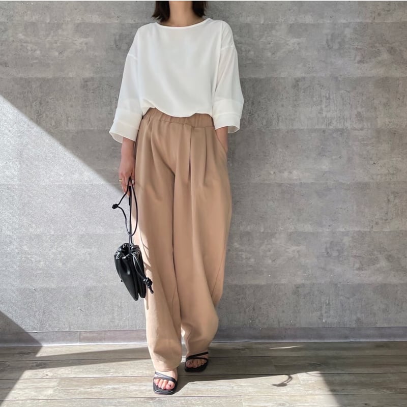 再販✨【Anna Kerry】ワイドコクーンパンツ | selectshop kusukusu 