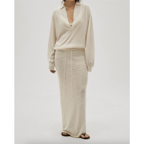 【TODAYFUL】Silky Skipper Knit　※納期3月中旬〜4月中旬