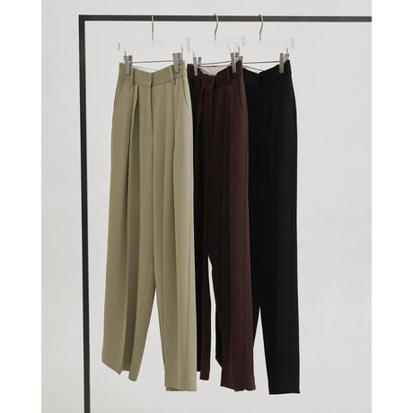 【TODAYFUL】Tuck Wide Trousers　※納期 3月中旬〜4月中旬