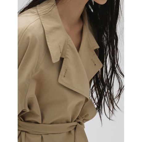 【TODAYFUL】Spring Short Trench　※納期2月下旬〜3月下旬
