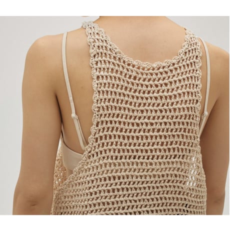 【TODAYFUL】Scallop Knit Tanktop　※納期5月上旬〜6月上旬