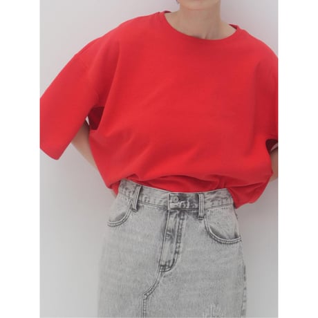 【YENN】HOLE BOXY TEE