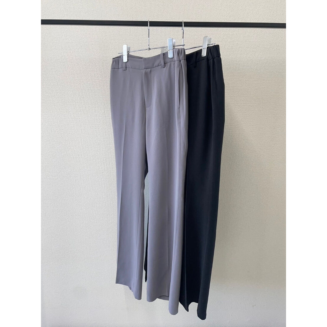 agawd Flare Pants アガウド　フレアパンツ　ガリガリパンツ AGAWD】スラックスフレアパンツ | selectshop kusukusu