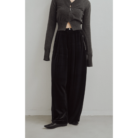 【Hella】Velour Cocoon Pants　※納期10月中旬～11月中旬