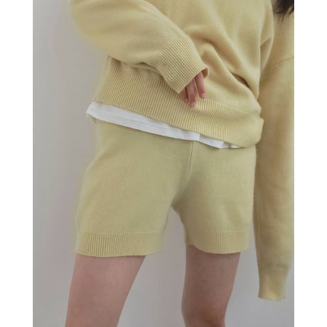 【anuke】Wool Knit Bloomer