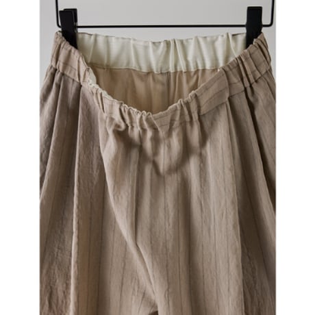 【YENN】SHEER STRIPE EASY PT
