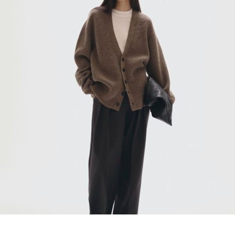 【TODAYFUL】Wool Ribknit Cardigan