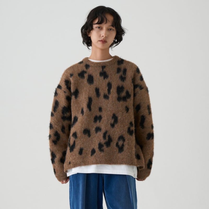 Boutique Ordinary】Cheetah Knit Cardigan | sele