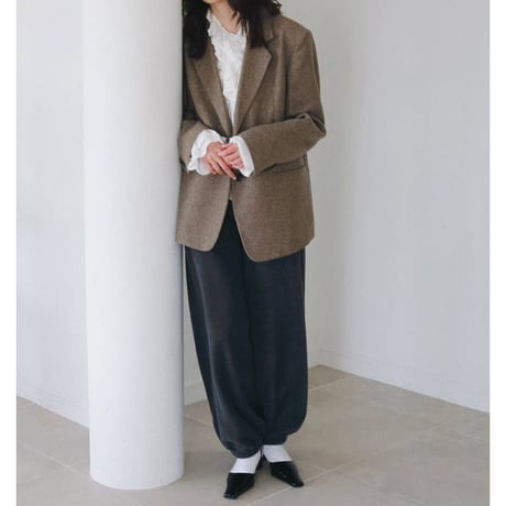 【anuke】Fleece Rough Pants　※納期9月中旬〜10月中旬