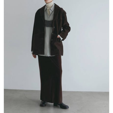 【anuke】Velour Pencil SK