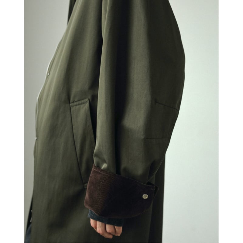 ànuke】Twill Soutiencollar Coat | selectshop ku