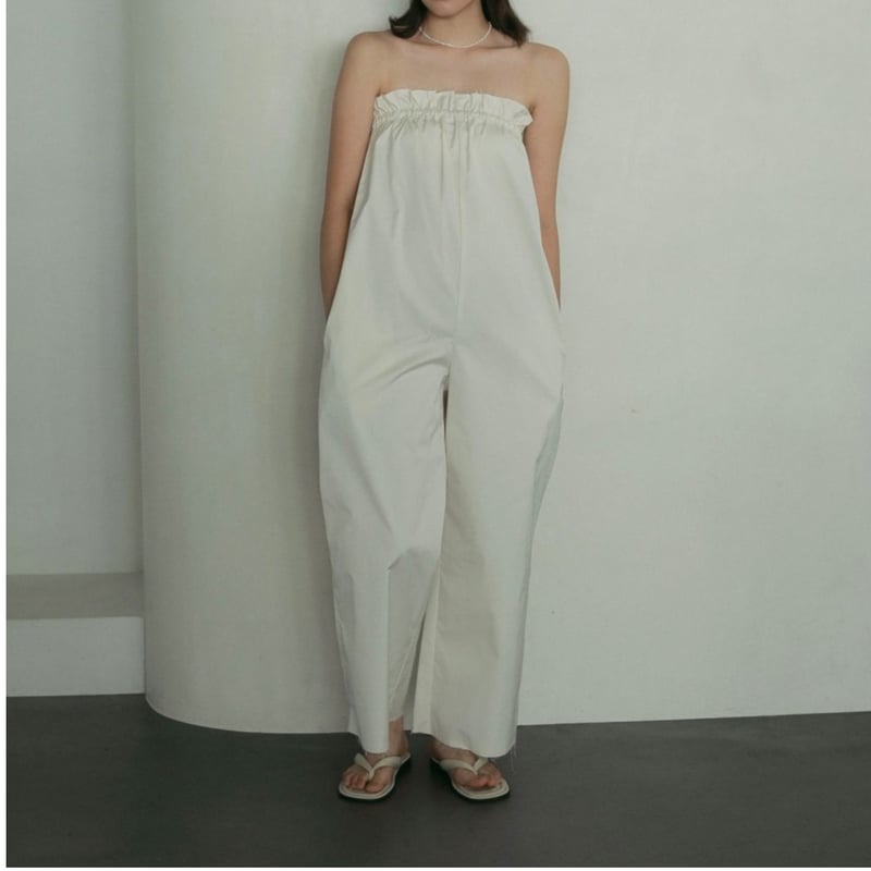 サロペット・オーバーオール・オールインワン anuke Cutoff Bare Combinaison anuke】Cutoff Bare Combinaison | selectshop kus